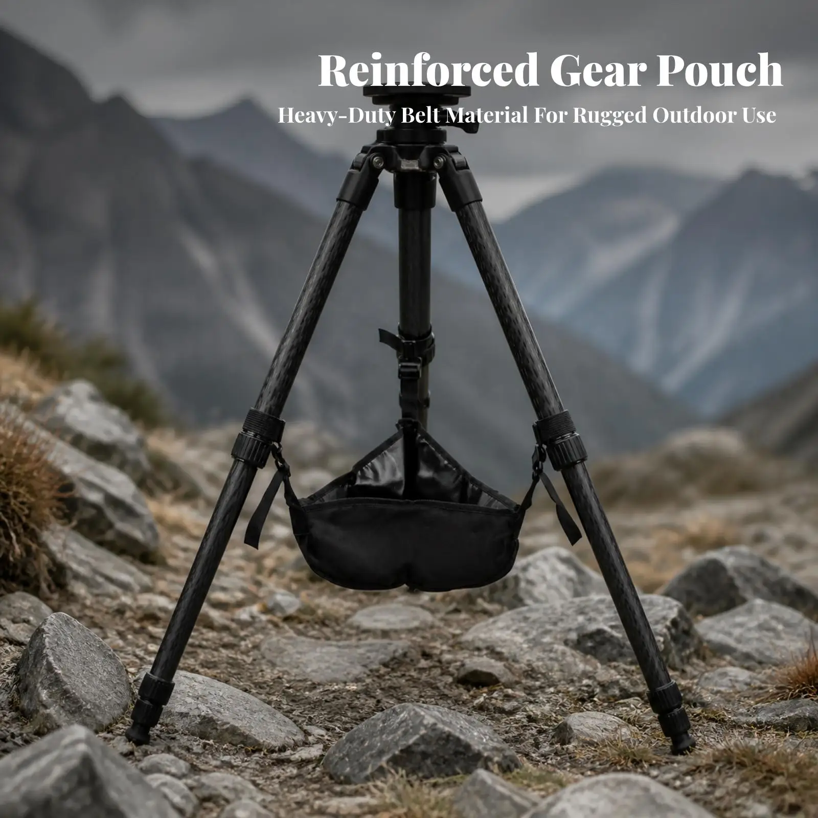 Adjustable Tripod Sandbag Weight Pouch for Camera Telescope Stability Outdoor Field Gear