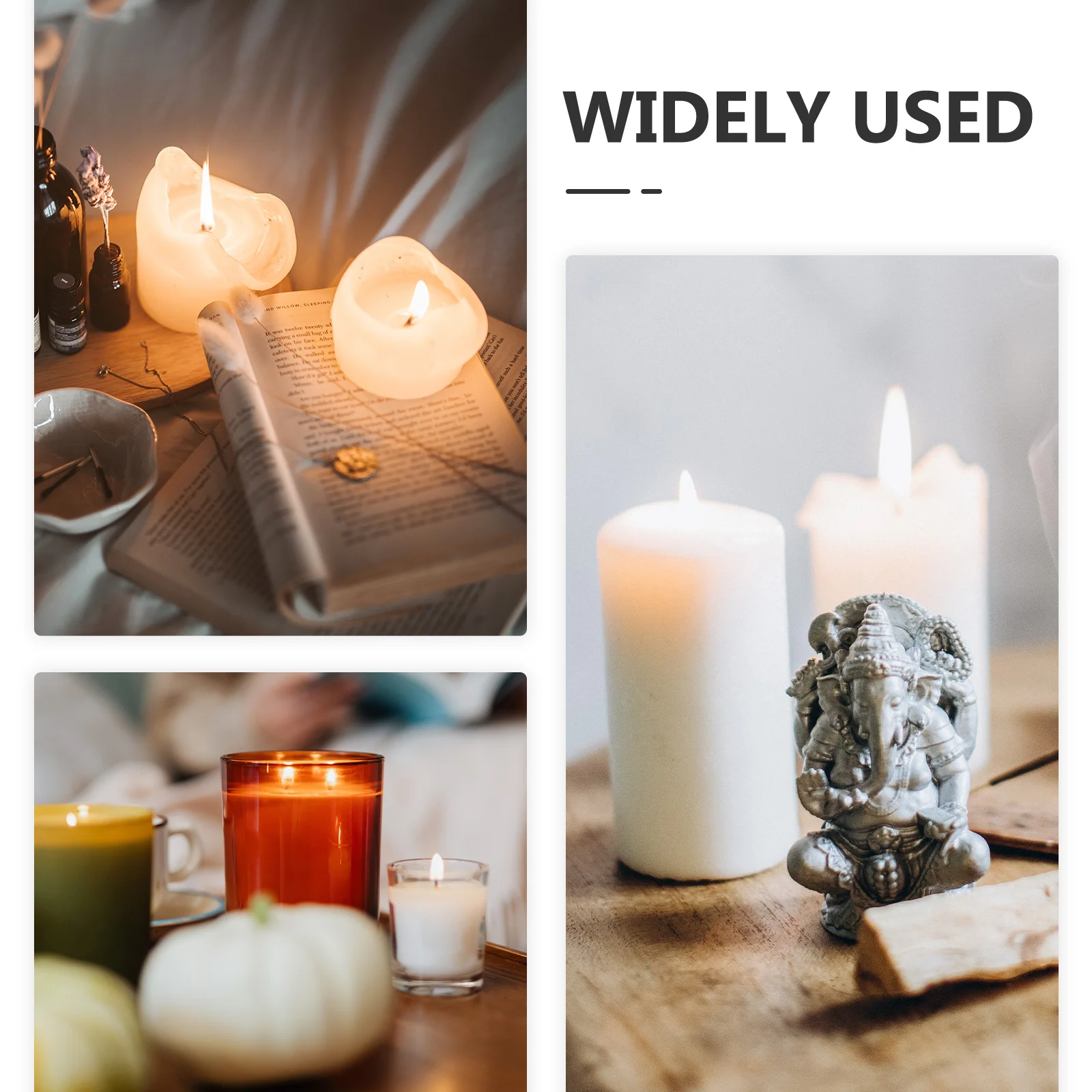 

1Set Tea Cup Holder Simple Elegant Practical for Home Wedding Decor DIY Candles Tea Light Cup Tealight Cups