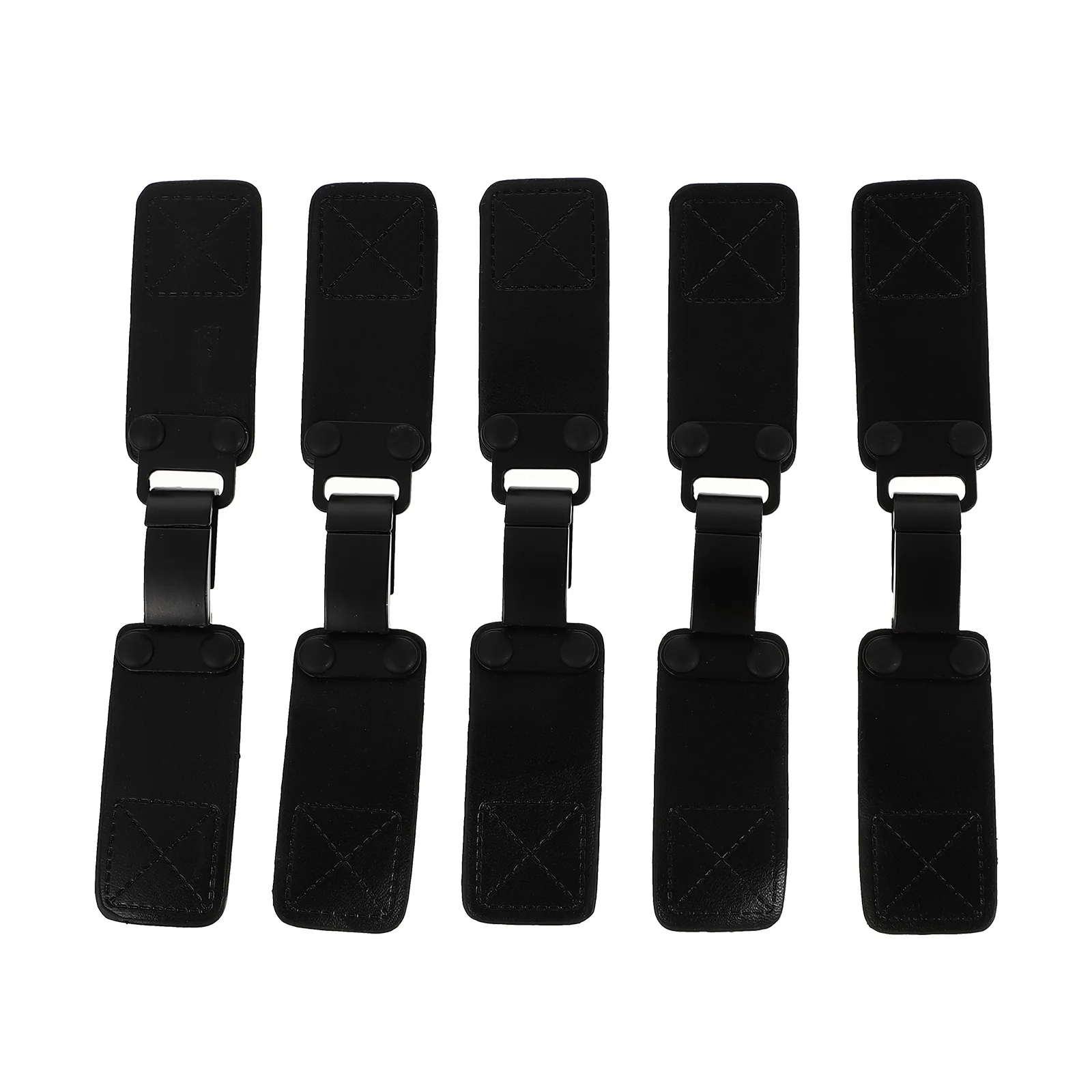 معطف الرياح حزام أبازيم معدنية Pu تبديل المشابك DIY بها بنفسك أزرار الملابس استبدال واق من المطر إغلاق السحابة #5