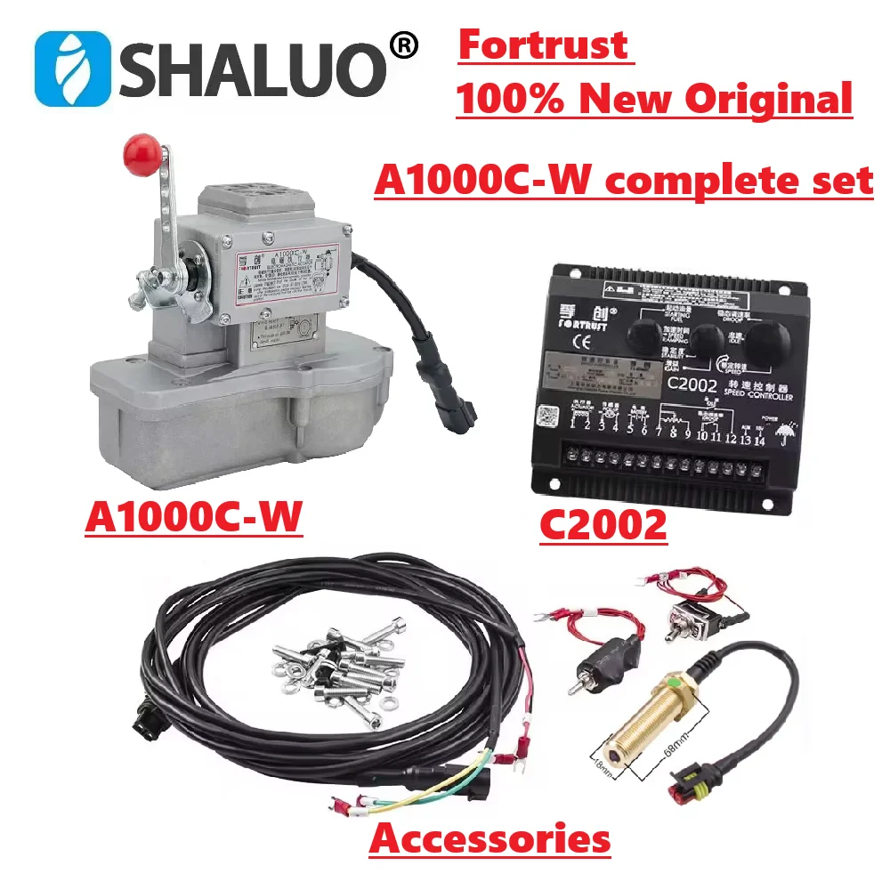 100% New Original Fortrust Actuator A1000C-W A800C-W C2002 Diesel Engine Governor Speed Controller Generator Pickup Speed Sensor