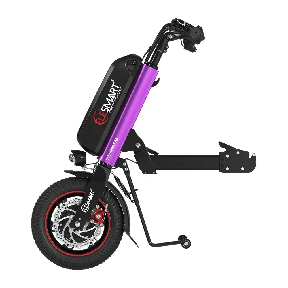 

New 500w Electric Handbike 12inch Wheelcha Attachment Handcycle For Disable Elderly Handicap