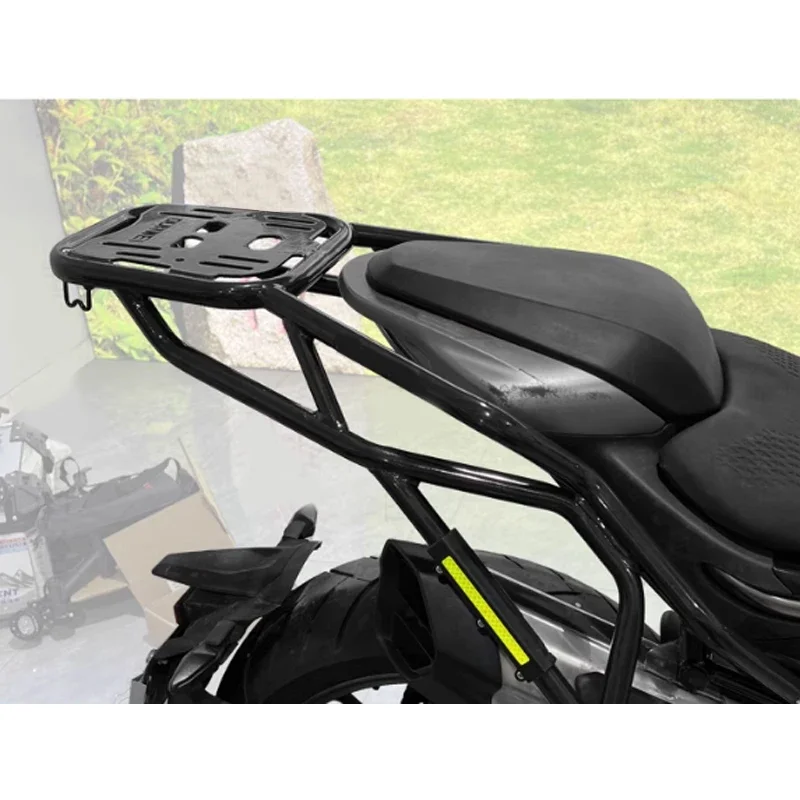 800NK Motorcycle Accessories Rear Luggage Rack Carrier Case Top Box Support Holder Bracket 800 NK For CFMOTO 800 NK 800 Black