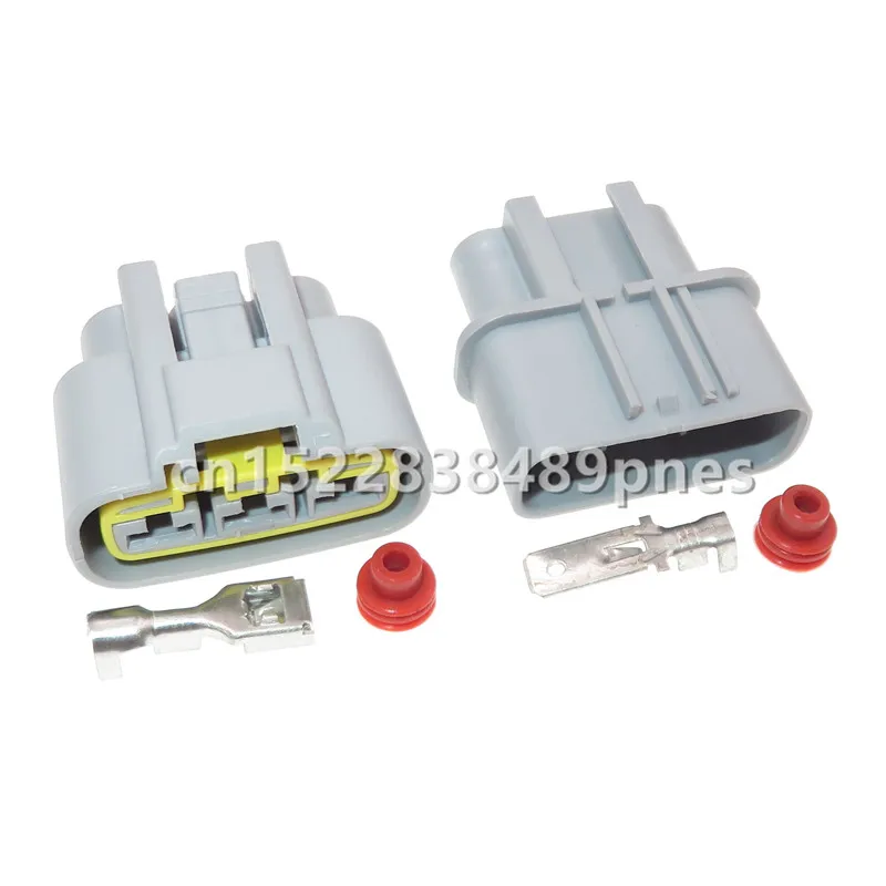 

3 Pole QLW-A-3F-B QLW-A-3F-GR Waterproof Socket Auto Electrical Connector Car Fan Wire Harness Plug