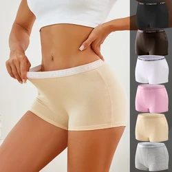 FINETOO Women's Underwear Four Cornered Pants Comfortable Panties Antibacterial Crotch Panty Breathable Sports Short Sexy Panty