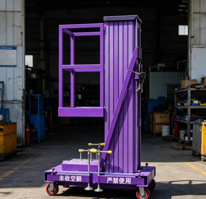 6m 8m Electro-hydraulic Lifting Table Aluminum Alloy Lifts for Aerial Work Maintenance and Decoration