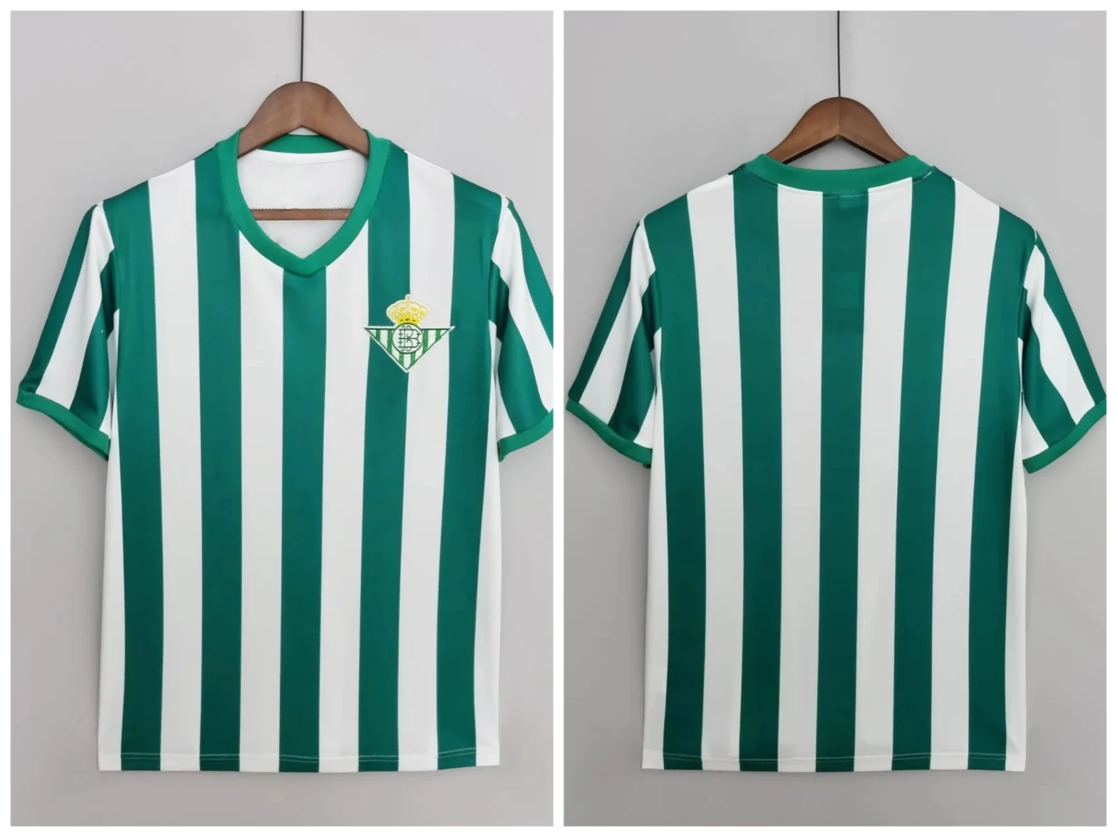 

The Coolest 3D-printed Men's Retro T-shirts Can Be Fully Trusted with Our Technology. 76-77 Betis Home Jersey Hat-trick