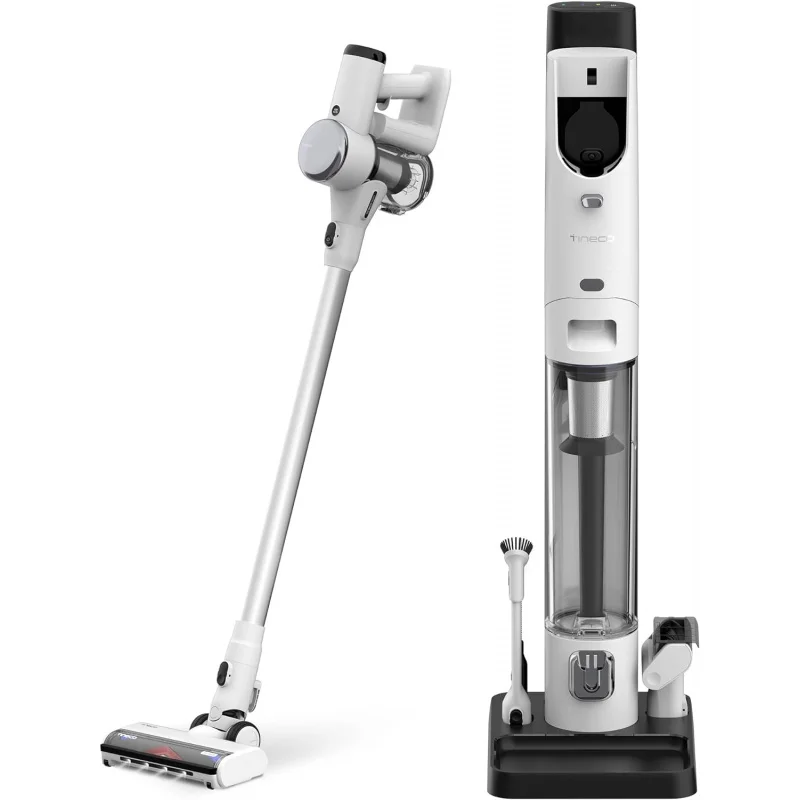 TTinecoes Pure ONE Station Cordles Vacuum Cleaner with 3L Auto Dust Base,Smart Stick Vacuum Cleaner Powerful Suction;Lightweight