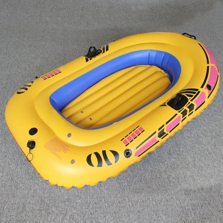 PVC thickened inflatable boat outdoor fishing single double inflatable rafting boat outdoor kayaking