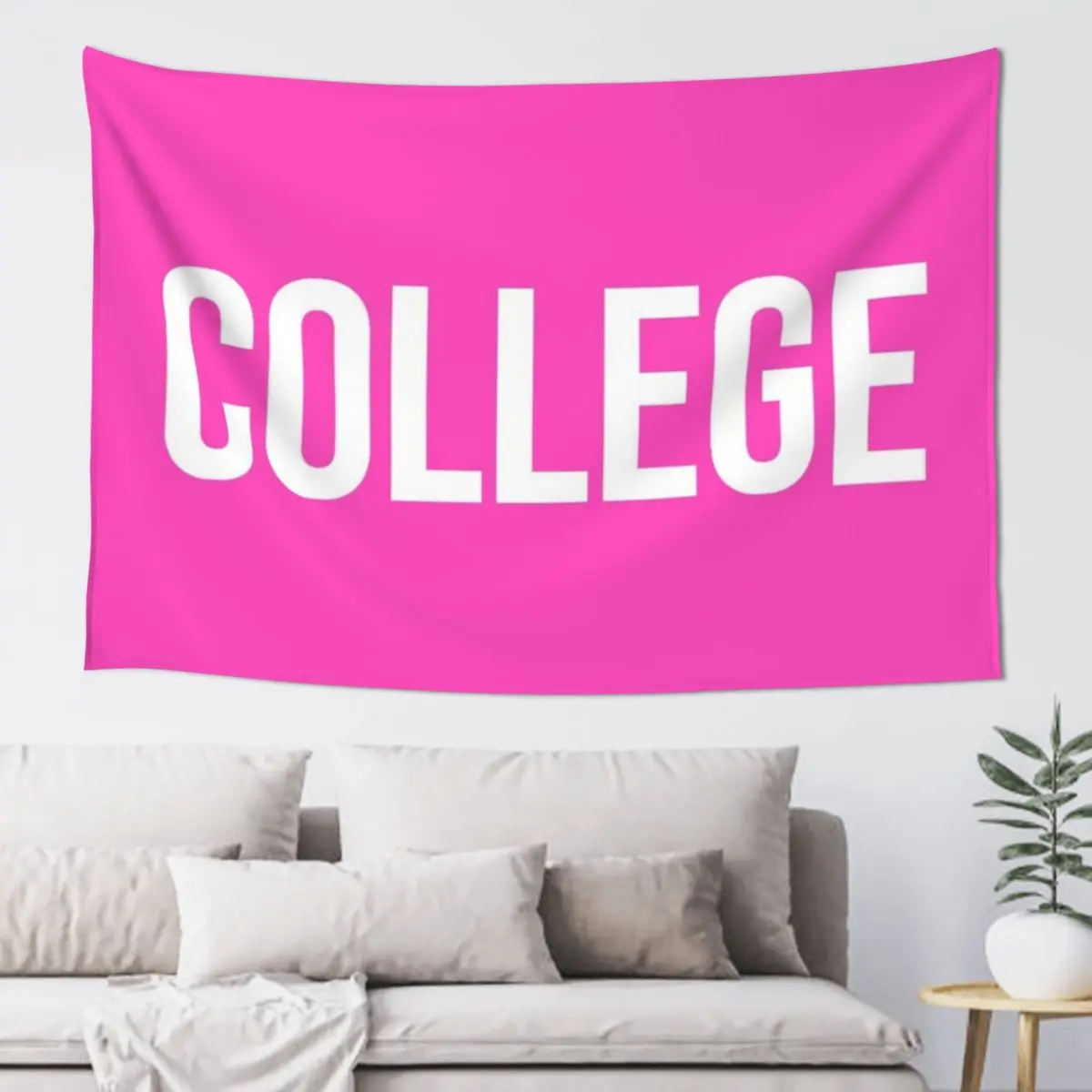 

College Tapestry Kawaii Room Decor Wall Decoration House Decor Tapestry
