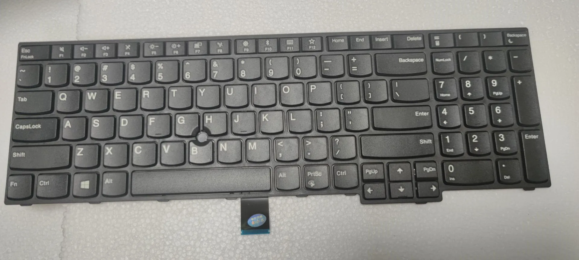Nuevo para Lenovo IBM ThinkPad Edge E570 E570c E575 teclado OEM estadounidense sin punto sin retroiluminación