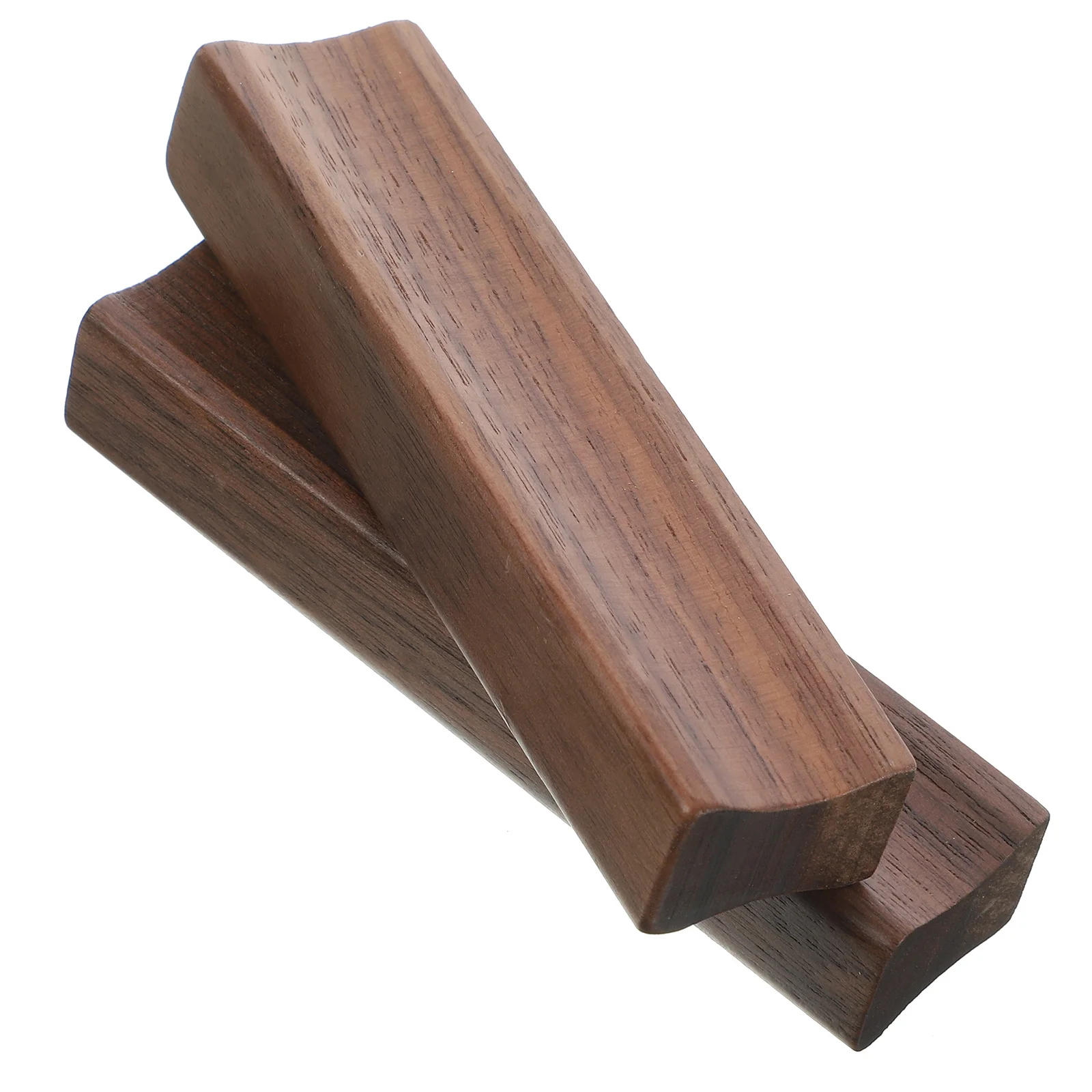 Maniglie per cassetti in legno durevoli da 2 pezzi, design del foro di facile installazione per armadi, cassettiere, maniglie per bagno, maniglie per cassetti in legno di ricambio