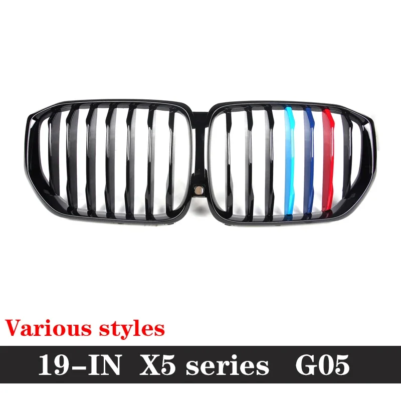 

Глянцевый черный пластиковый передний бампер из АБС-пластика с карбоновым покрытием, декоративная решетка, комплект для тюнинга кузова автомобиля