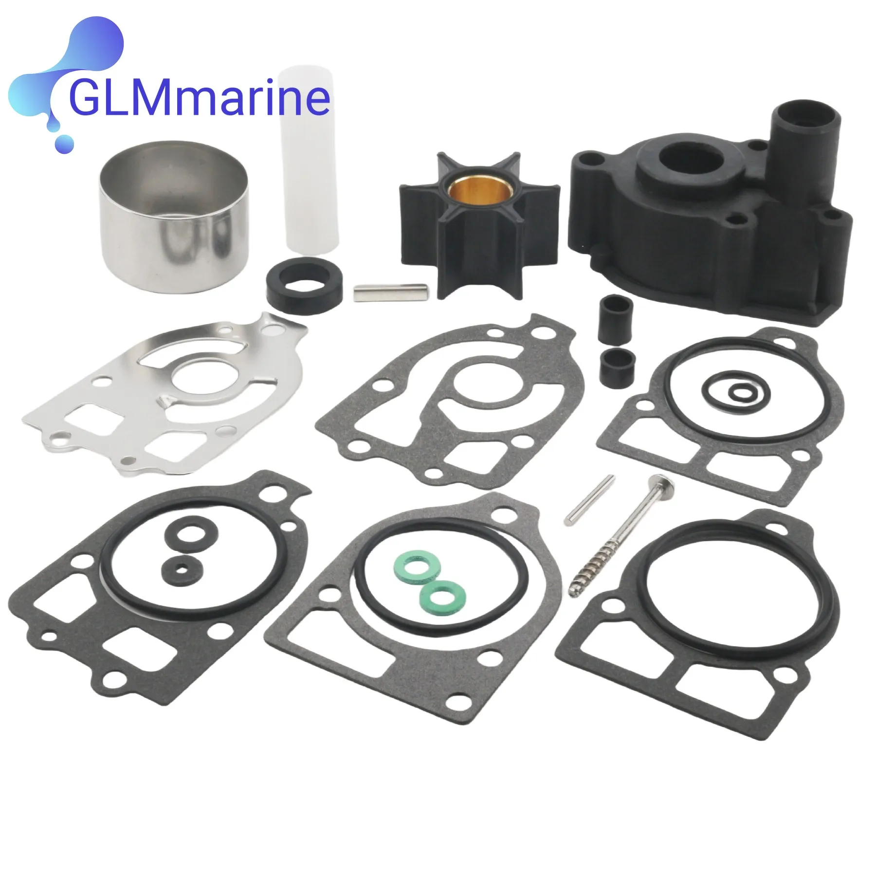 46-96148A8 لـ Mercruiser Stern Drive Alpha One 1 Gen 1 طقم تصليح مضخة المياه لـ Mercury 65-225 HP Outboards 96148Q8 #6