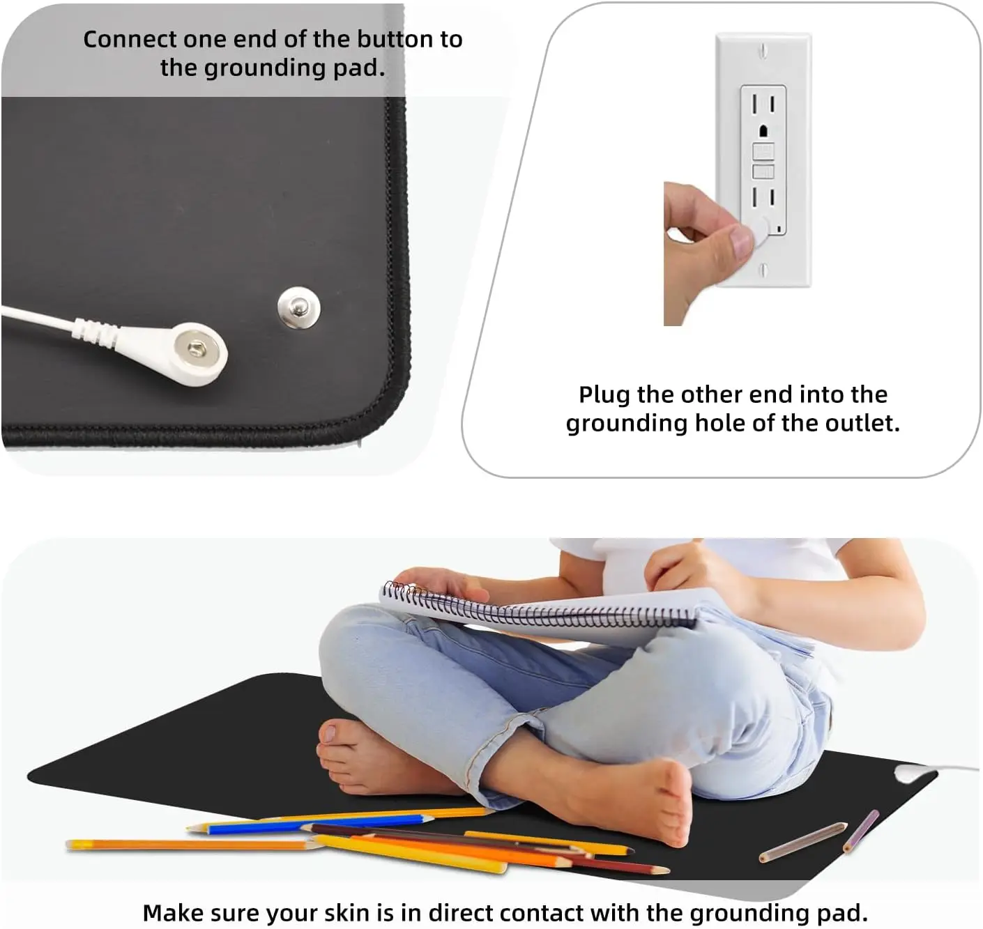 40X60CM Grounding Mat With Gro - Health Wellness And ulasan dan harga