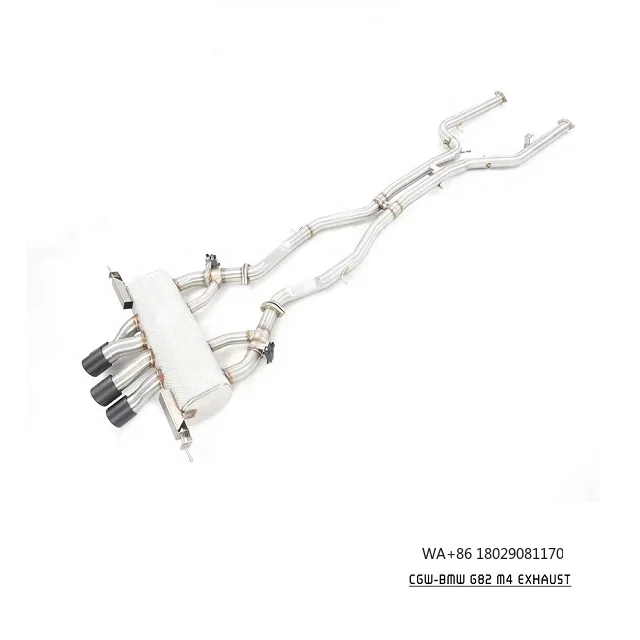 Active Sound Valvetronic Exhaust Muffler Cat-back for  G80 M3 3.0T S58 MP Style