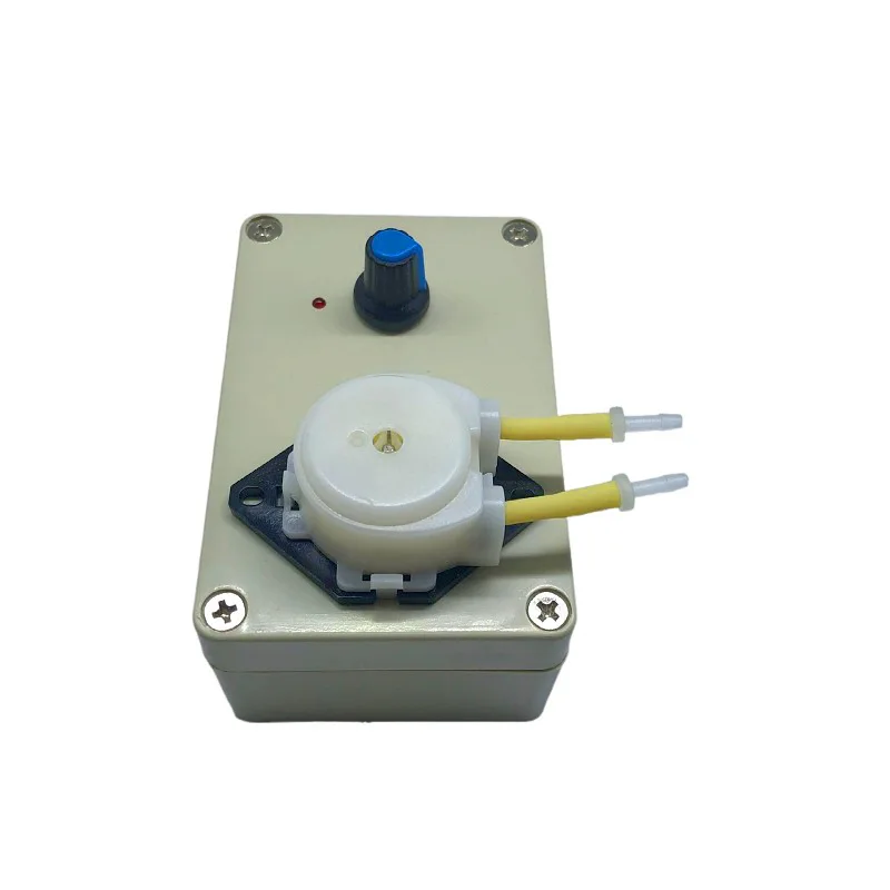 

Peristaltic pump Pump Head AB21New Electric12V/24V Silica Gel Tube Adjustable Speed Miniature Titration Pump Metering Pump