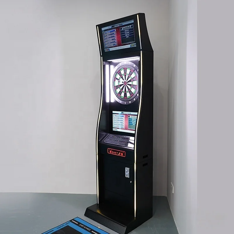 Dart Board Games Indoor Sport Competition Entertainment Coin Operated Arcade Dart Machine for Adults
