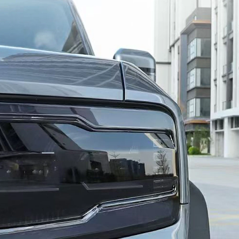 

Для BYD Formula Leopard 5, фары, задние фонари, дымчатый черный свет, пленка, модификация, защита от царапин