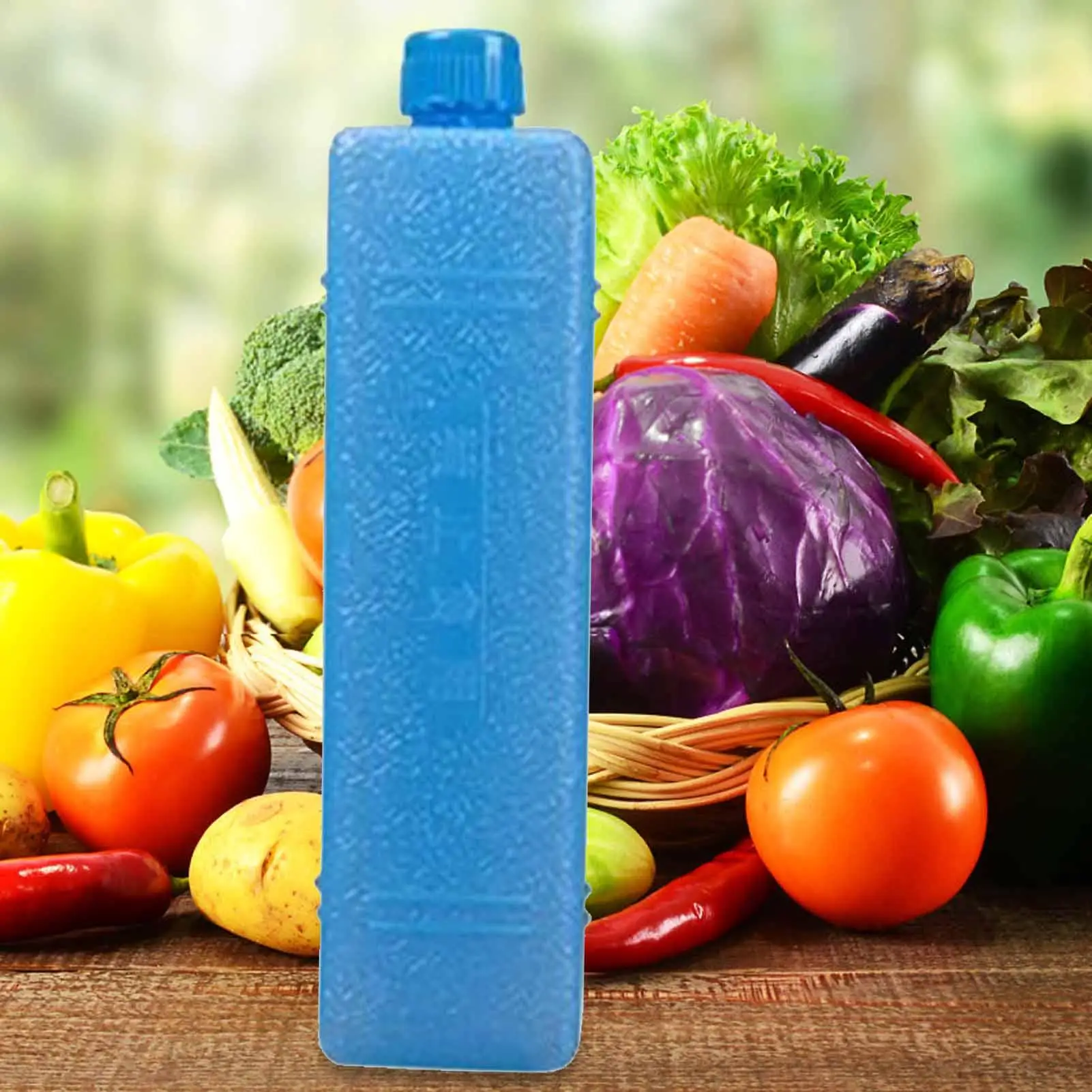 Wiederverwendbare Eispackung aus dickem Material, langanhaltender Kühleffekt, hält niedrige Temperaturen und Frische bei Lunchboxen und isoliert vor.