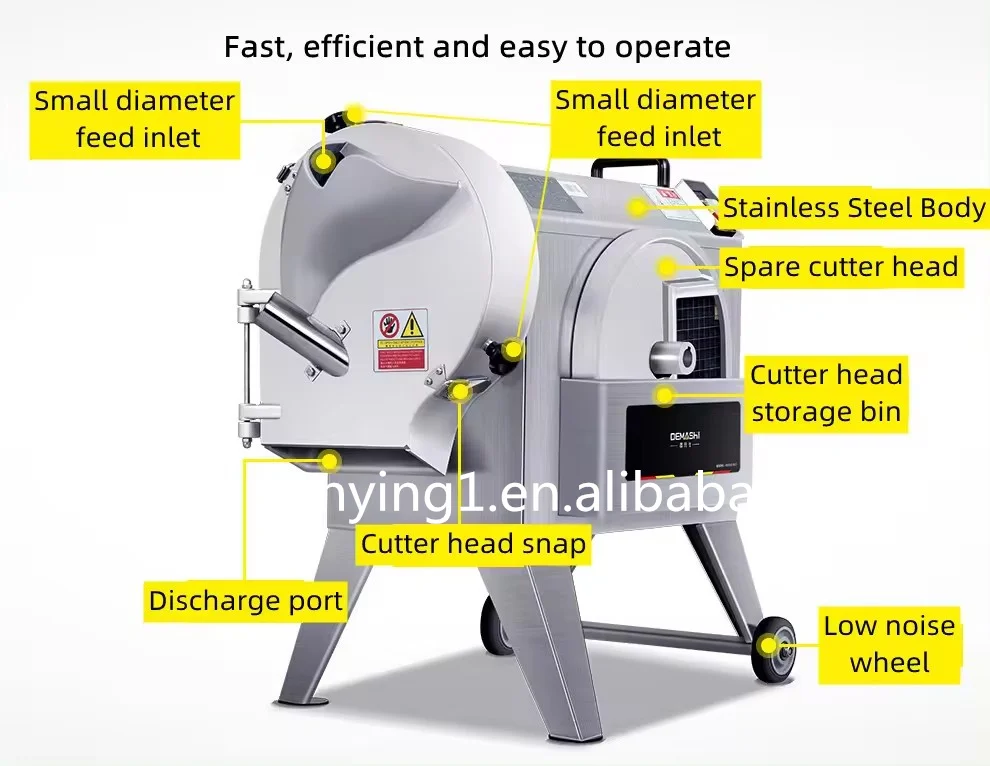 Electric Multi-Function Kitchen Vegetable Fruit Cutting Machine Tomato Potato Cucumber Cutter Carrot Onion Slicer