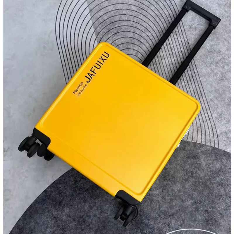 Small boarding case 18 inch trolley case computer suitcase silent universal wheel short distance business trip rolling luggage