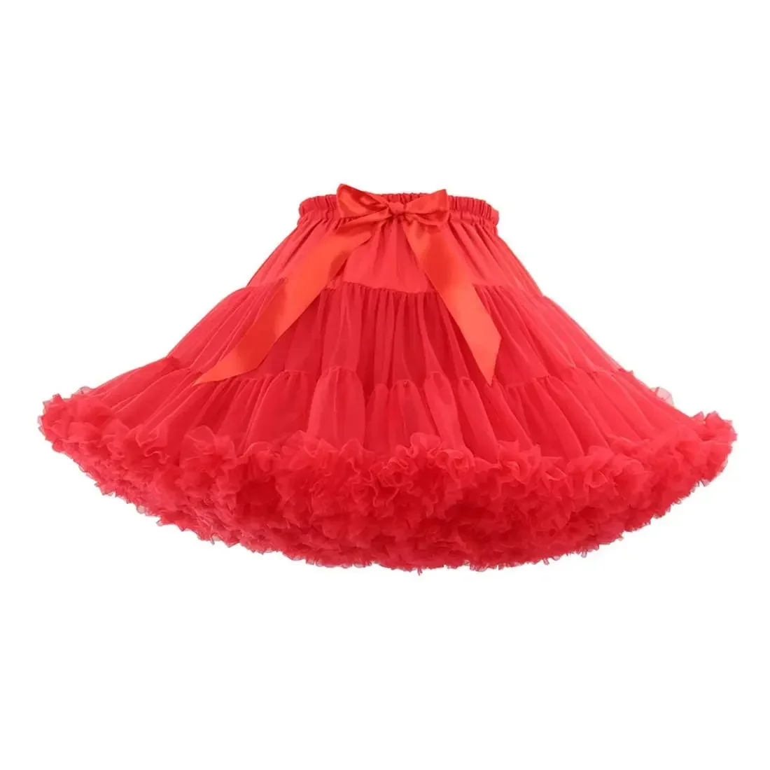 Jupon en Tulle pour Femme, Jupe de Cosplay Bouffante Multicouche, Longueur 40cm, Taille 56-100cm