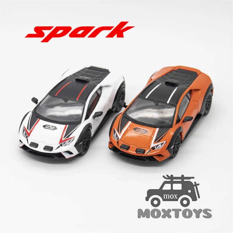 Sparky 1:64 lambo sterrato-orange/weiß (winzig exklusiv) Modell auto aus Druckguss