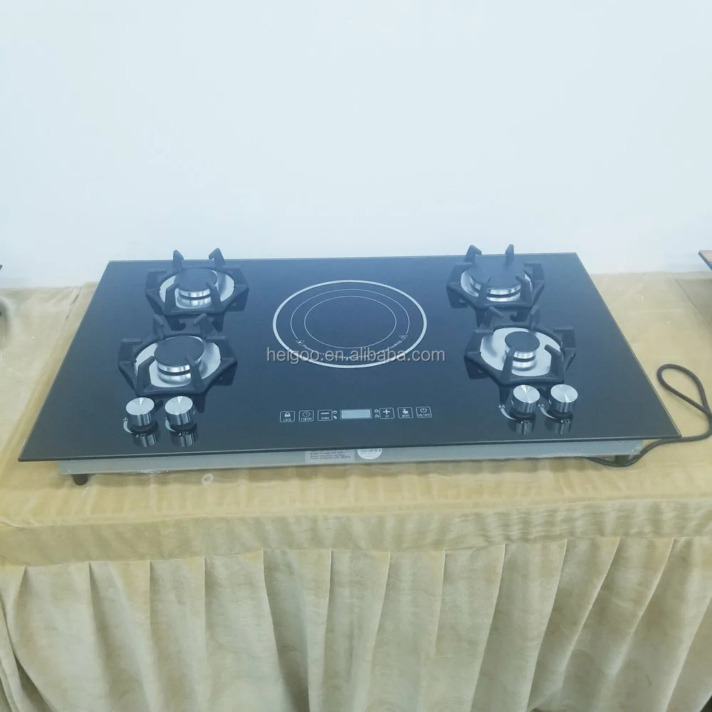 عالية الجودة الأشعة تحت الحمراء التعريفي طباخ السيراميك الفرن ارتفاع درجة الحرارة الزجاج السيراميك الغاز وموقد كهربائي