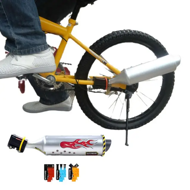 Rura wydechowa roweru z 6 efektami dźwiękowymi MTB Road Bike Sound Maker Motocykl Turbo Sound Układ wydechowy Akcesoria rowerowe