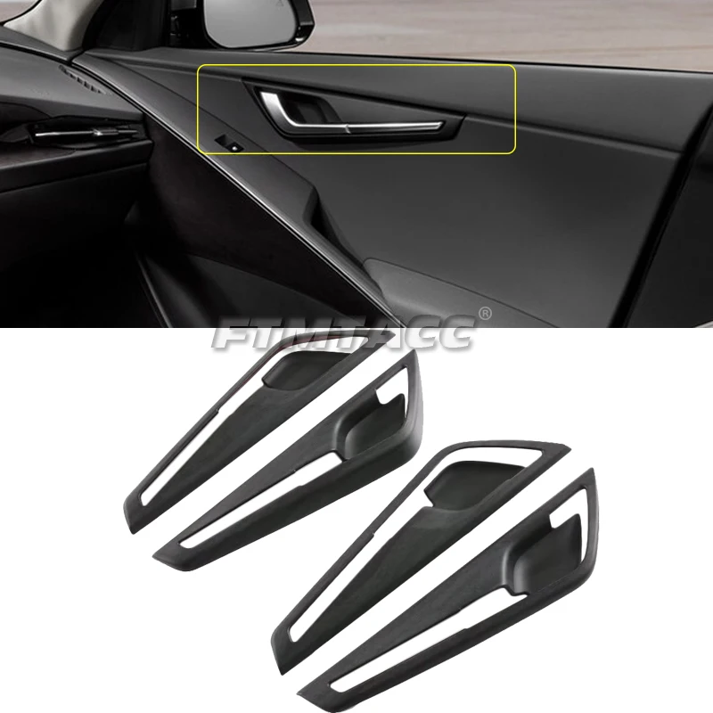 For KIA NIRO 2022 2023 ABS Wood Color Interior Center Console Gear Armrest Box Panel Air Vent Outlet Cover Trim Stickers
