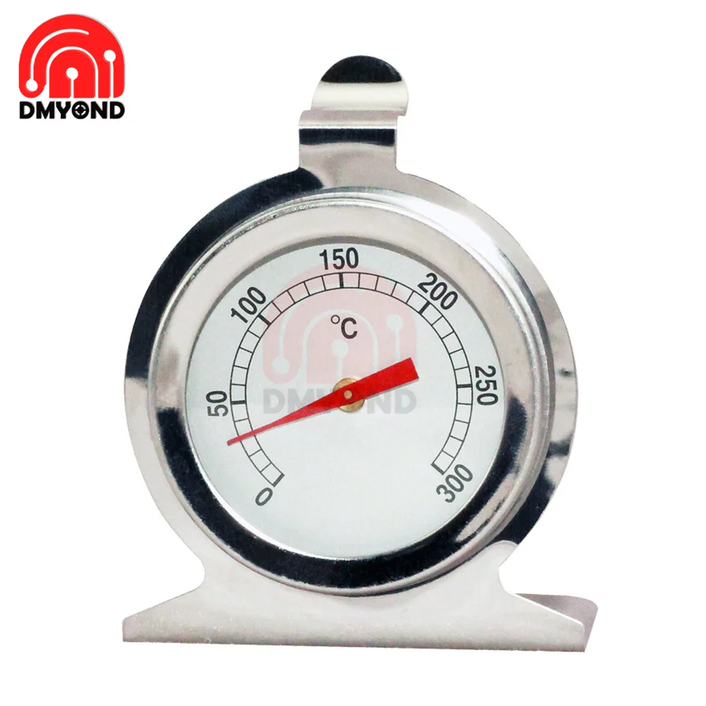 300°C Stainless Steel Oven Cooker Thermometer Temperature Gauge Mini Thermometer Grill Temperature Gauge for Home Kitchen Food