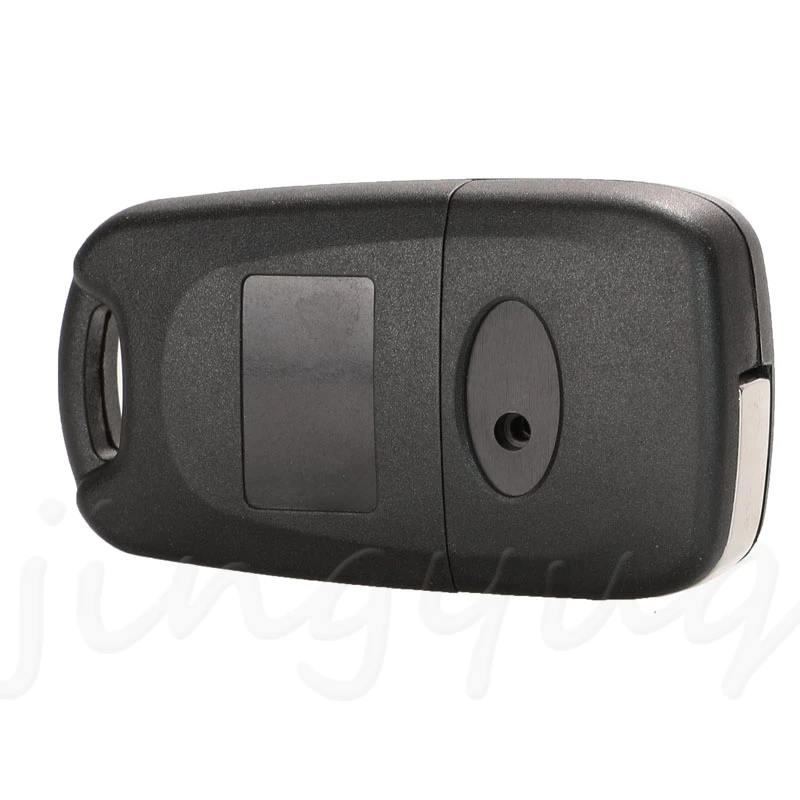 Jingyuqin Chiave Dell'automobile Caso shell Per KIA Rondo Rio Soul Sportage Sorento K5 K2 Per Hyundai I20 I30 I35 Pieghevole Chiave A Distanza Fob copertura