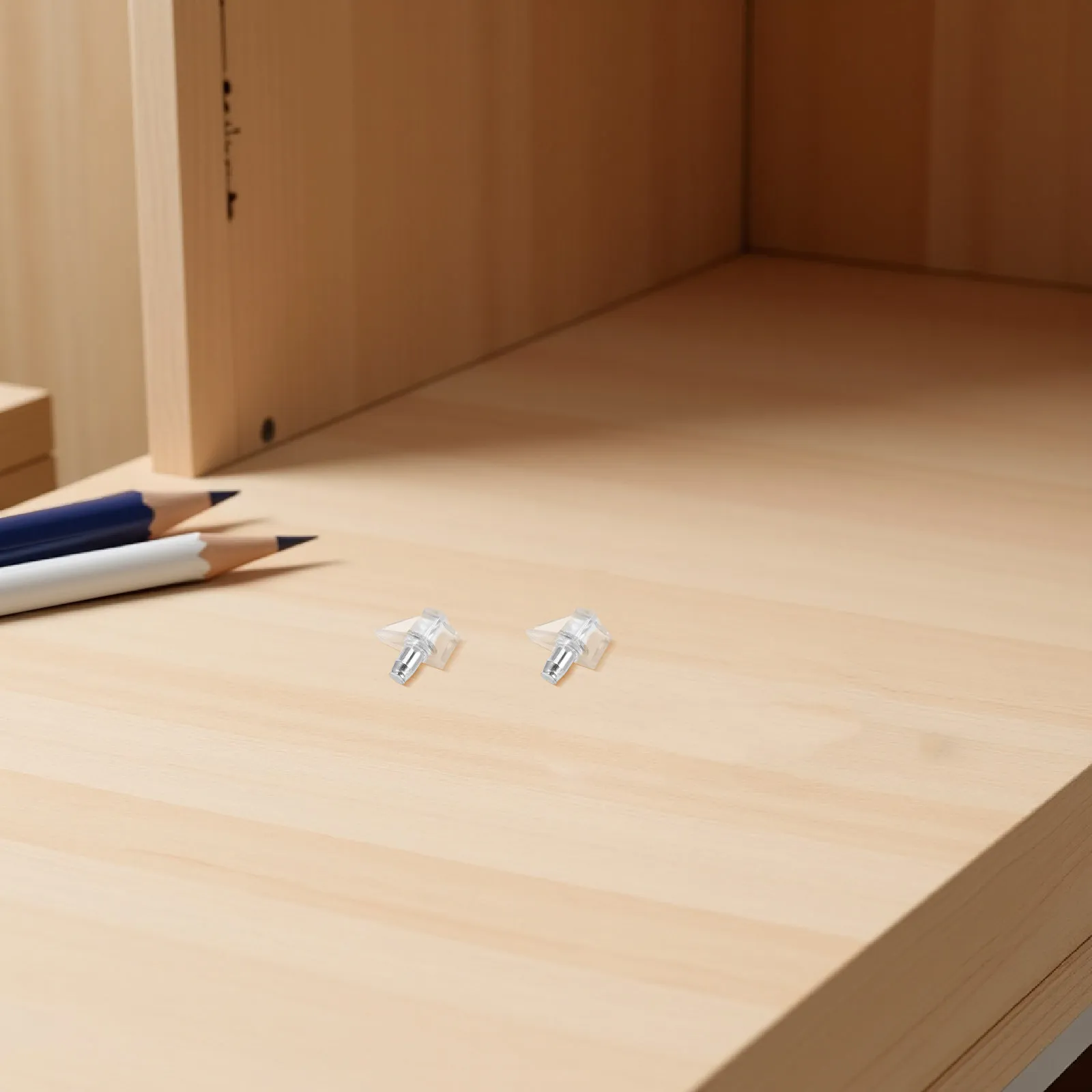 

200 шт. пластиковых опорных штифтов для полок, прозрачные крепления для полок, замена для шкафов, книжных полок, винных шкафов