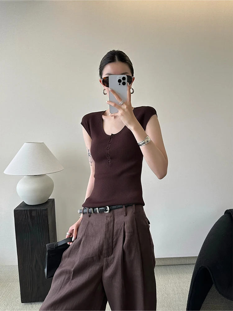 

Новинка 2025: Стильный вязаный жилет для женщин — повседневная весенняя мода, нежный и дерзкий, для девушек, верхняя одежда