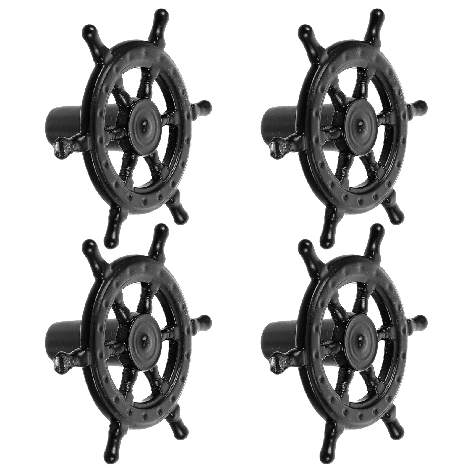 4 قطعة شكل مرساة خمر سبيكة درج يسحب مقبض كابينة استبدال لأثاث باب خزانة الملابس الأجهزة ماتي النهاية #4