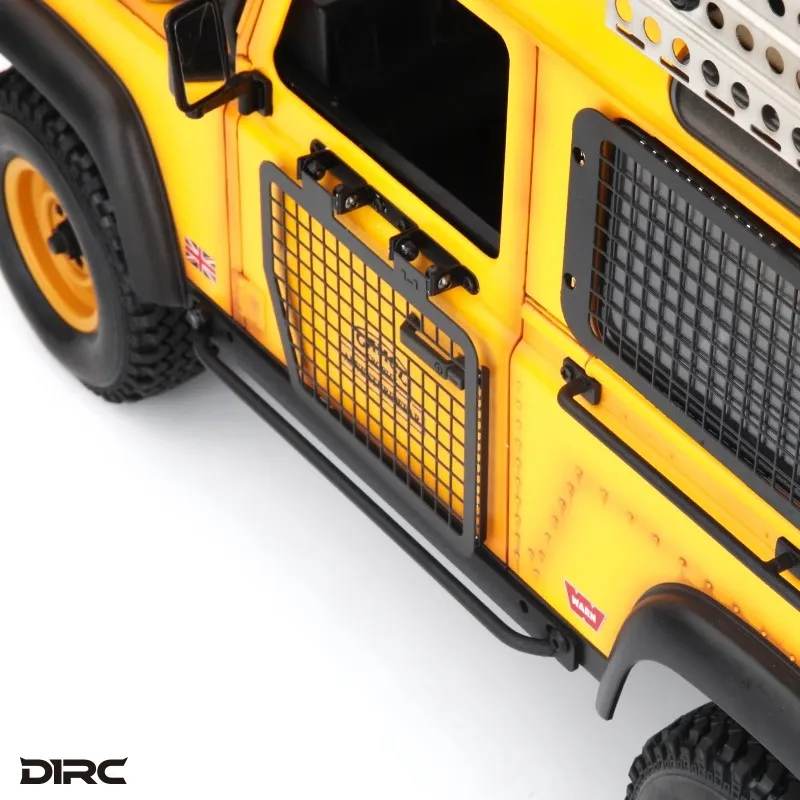D1RC Camel Cup is suitable for RC4WD Precision Crown D90 Car Shell Metal Simulation Sidestep Sidebar
