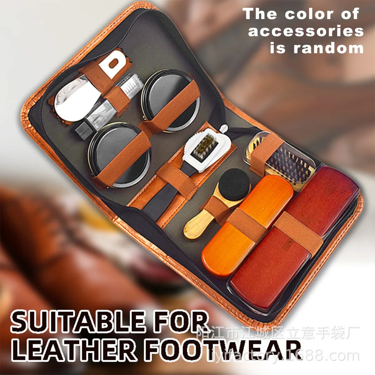 

Черный бесцветный лак для чистки и полировки обуви, инструменты для ухода за кожей, набор для ухода за кожей, набор из 10 предметов