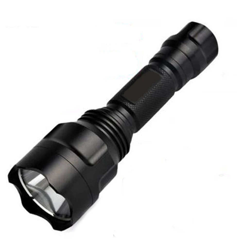 Tactical Light Green/Red/White LED Hunting Flashlight 1-Mode Lamps for Outdoor Camping Torch Fishing Weapon Lights