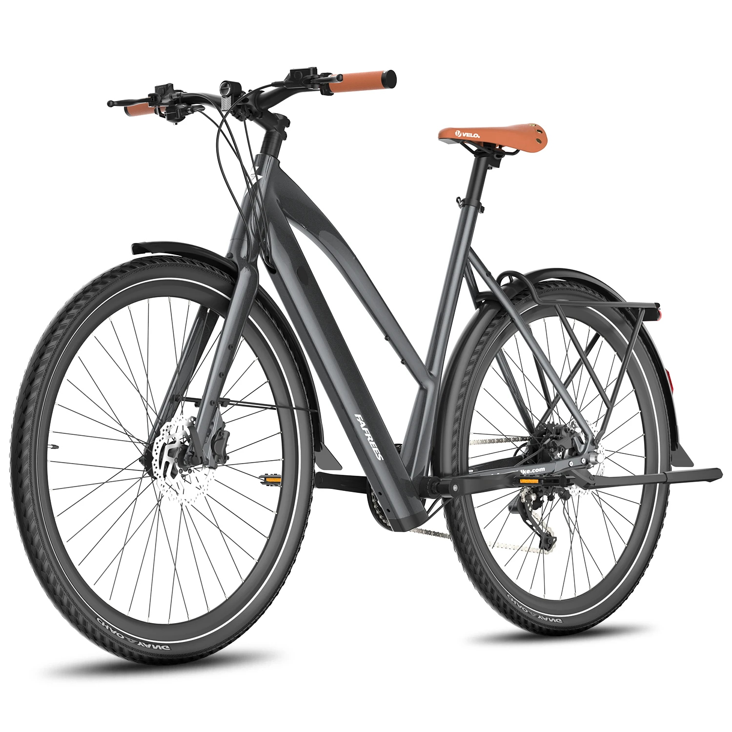 Fafrees F700W Elektrische Fiets 250W Volwassenen Stads eBike met 36V 10Ah Batterij 25km/u
