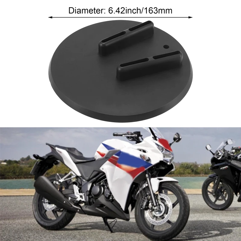 Motorrad Kicks tand Pad Kick Stand Untersetzer Puck für Harley Davidson Touring Sportster