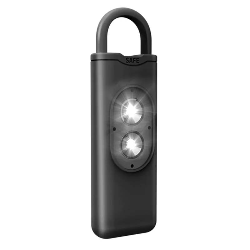 SUNRI-Alarm 130DB Anti-Lupo Avviso Per Ragazza Bambino Donne che Trasportano Urlo Forte Allarme di Panico Allarme di Emergenza Portachiavi