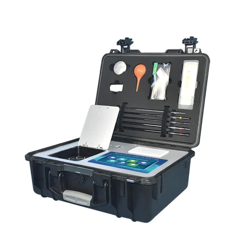 High intelligent multi-parameter soil fertilizer nutrient detector Soil analyzer npk tester Soil trace element detector