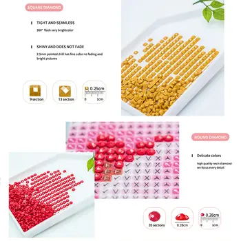 8 最佳銷售 鑽石畫鐘 - №4