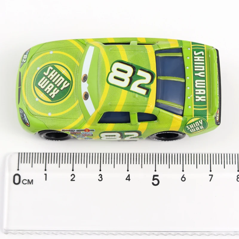 Cars 2 3 Lightning McQueen Mater grüner Traktor-Rennwagen Spielzeugauto 1:55 Druckgussfahrzeug Metall Kinder Geburtstagsgeschenk Junge – Detail 12