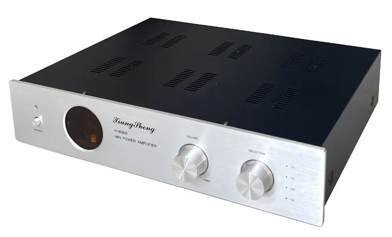 

Усилитель Hi-Fi CHUBAN H-80BⅢ с ламповым предусилителем и MOSFET-конечной ступенью, высокая мощность 80Вт*2, ламповый усилитель, панель из матового алюминия