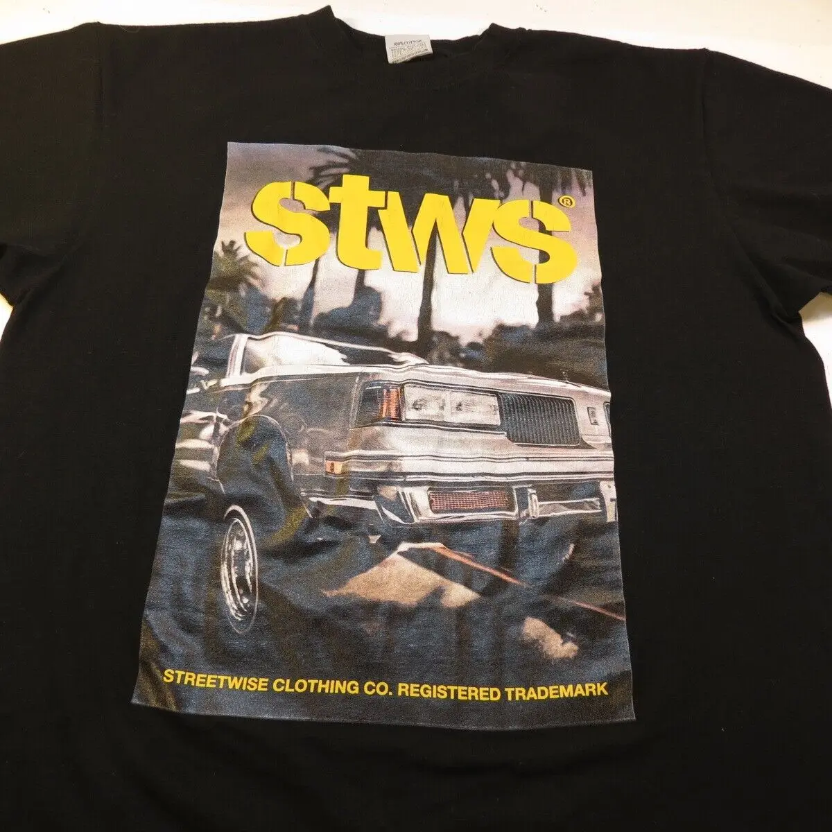 Stws Streetwise Clothing Co Low Rider Car Tee T Shirt Mens Xl Streetwear