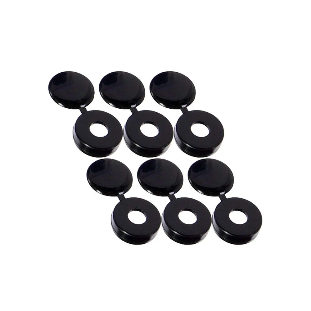 50 قطعة غطاء حماية المسمار البلاستيك الغبار غطاء ديكور مقاوم للماء ل الطريق دراجة هوائية جبلية سيارة السحابة كليب الملحقات