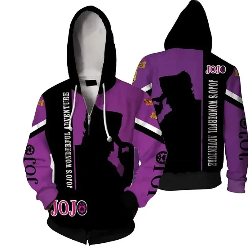 2025 New DIOCOS Anime Jojo Bizzare Adventure Kujo Jotaro PLAY Cosplay Hoodies Costumes Sweatshirts Clothes Zipper Jacket O ♥★♥☆❤
