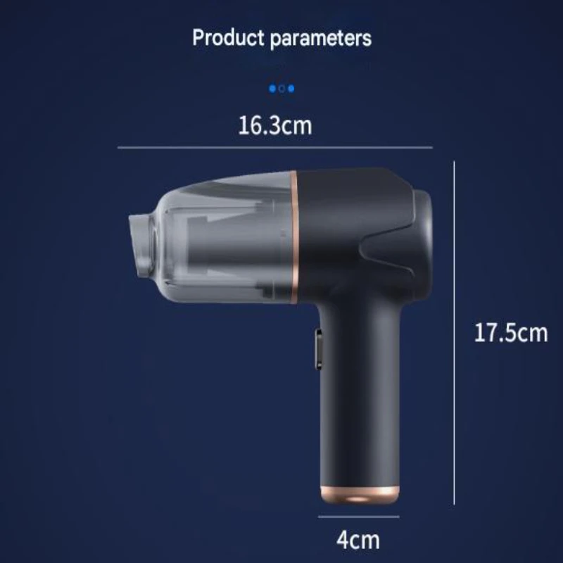مكنسة كهربائية قوية للسيارة لاسلكية |   Dustbuster محمول خفيف الوزن للمنزل والسيارة والمكتب |   شحن سريع، شعر الحيوانات الأليفة، منجد