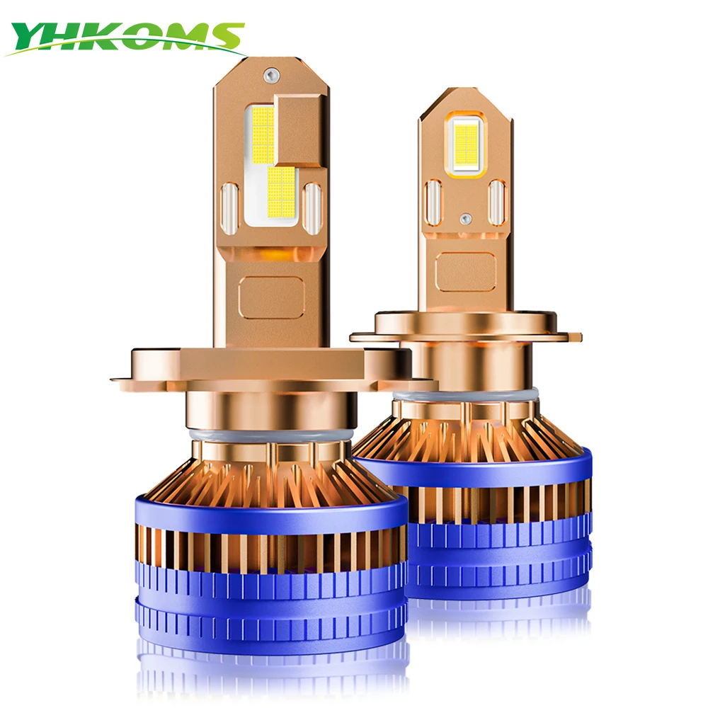 YHKOMS Canbus H4 H7 LED Car Headlight 300W 30000LM H1 H8 H9 H11 9005 9006 LED Bulbs Auto Fog Lamp 6000K 12V 24V For Car Truck